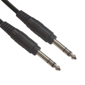 AC-J6S/10 Jack-cable 63mm stereo 10m