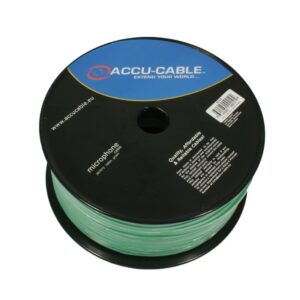 AC-MC/100R-G Microcable roll 100m green