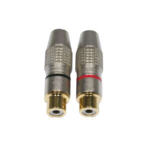 AC-C-RFG/ RCA Cinch plug female gold