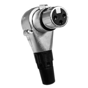 AC-C-XF-90 90° XLR Stecker female