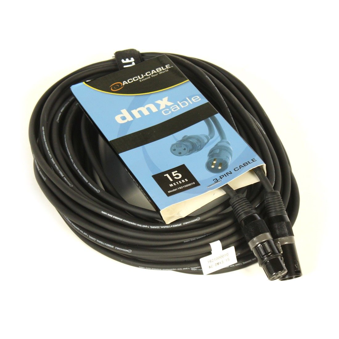 AC-DMX3/15 3 p. XLRm/3 p. XLRf 15m DMX - Image 2