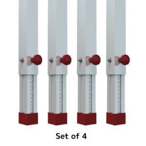 DURASTAGE Vario Leg Set 80-140cm (4 pcs)