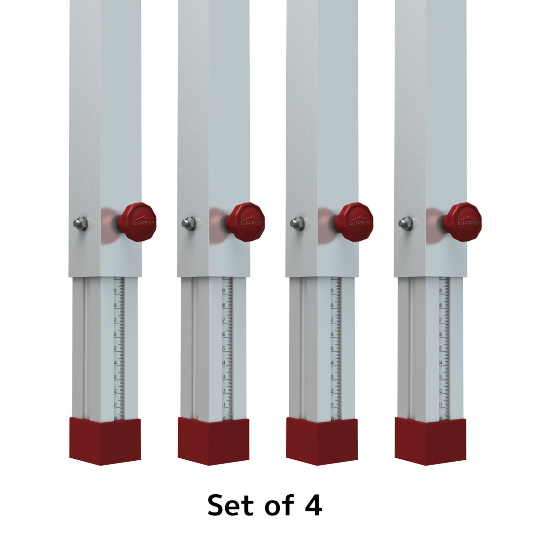 DURASTAGE Vario Leg Set 80-140cm (4 pcs)