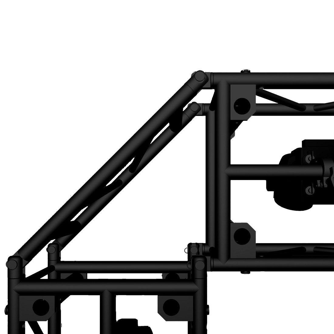 DT Pre-Rig-Truss Adapter H 90° Black - Image 2