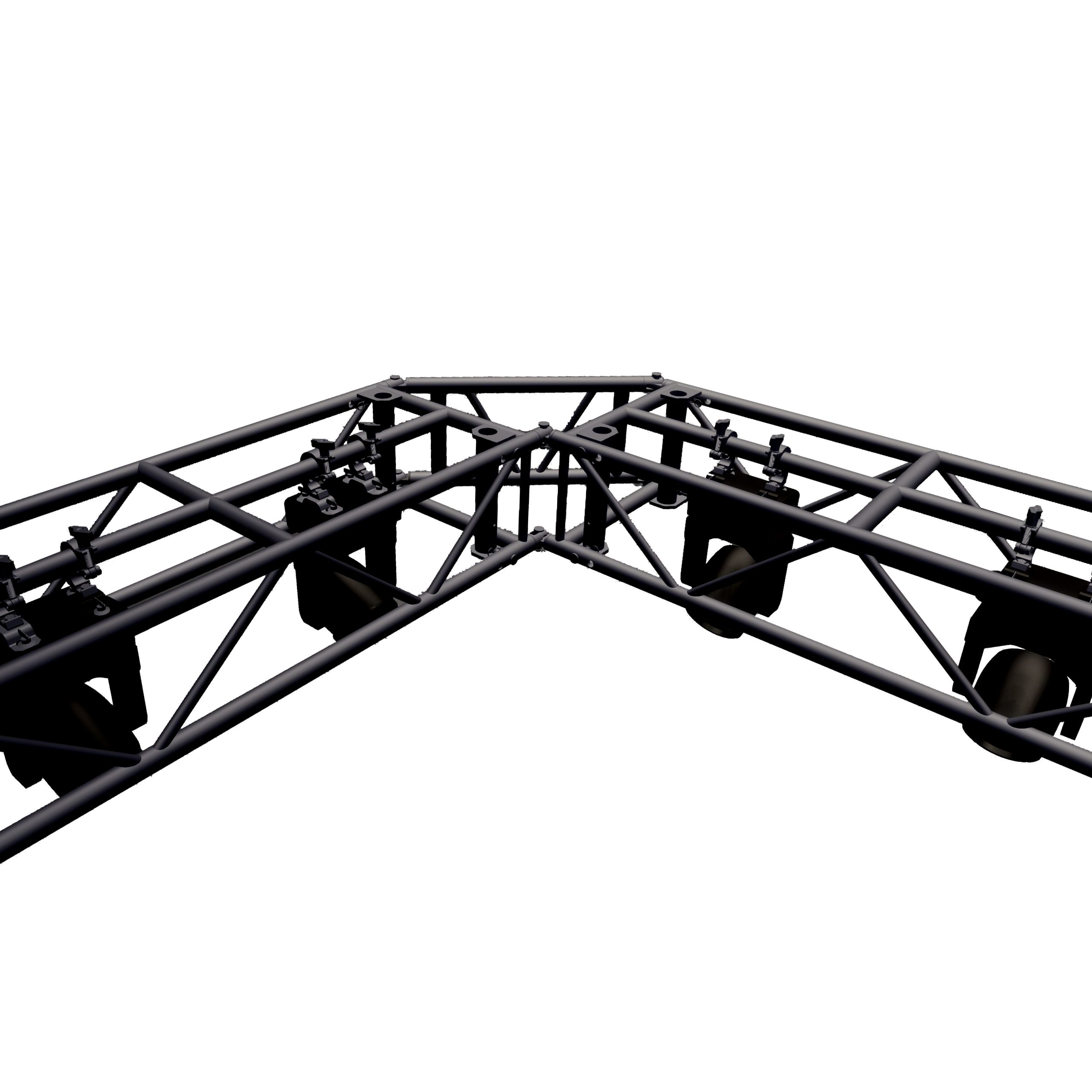 DT Pre-Rig-Truss Adapter H 90° Black - Image 3
