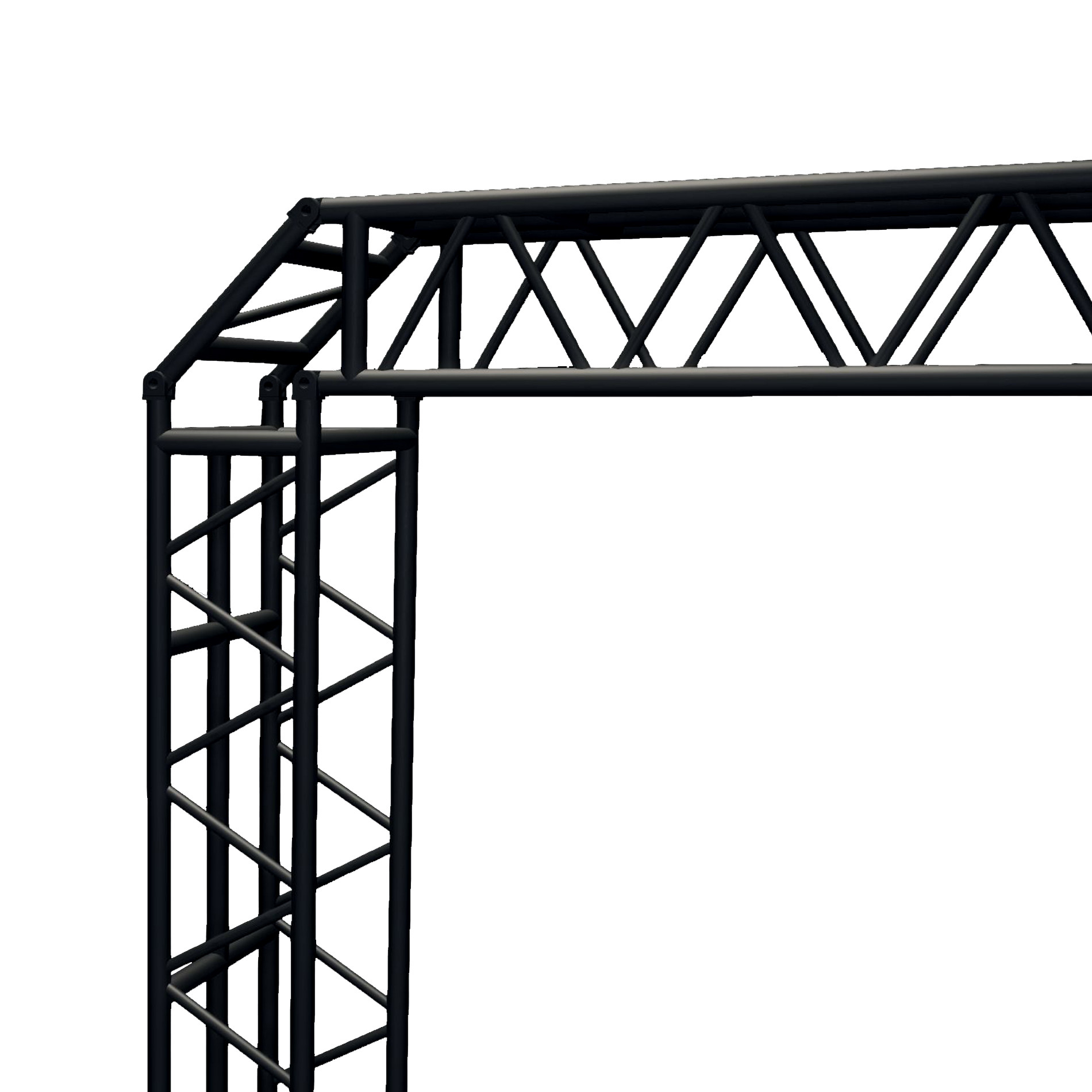 DT Pre-Rig-Truss Adapter V 90° Black - Image 3