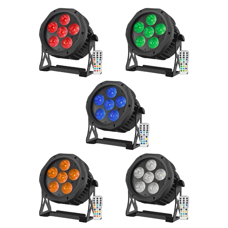 Devo Battery Hex 6 Par IP65 - Image 2