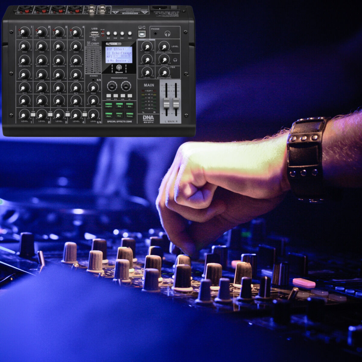 DNA MIX-EFF 6, USB, MP3, Bluetooth, EQ - Image 5
