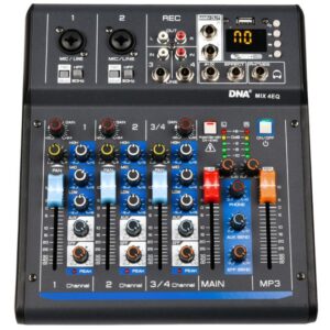 DNA MIX 4 EQ Audio mixer USB, MP3, Bluetooth