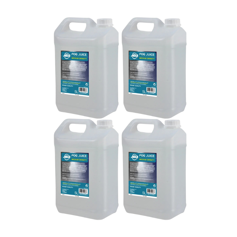 ADJ füstfolyadék Medium - 4 x 5l kanna - 20 liter