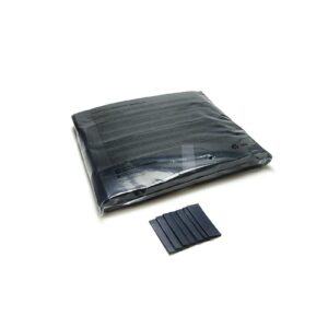 TCM FX - Lassú esésű Konfetti Téglalapok 55x17mm - Fekete - 1 kg