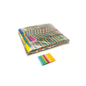TCM FX - Lassú esésű Konfetti Téglalapok 55x17mm - Többszínű - 1 kg