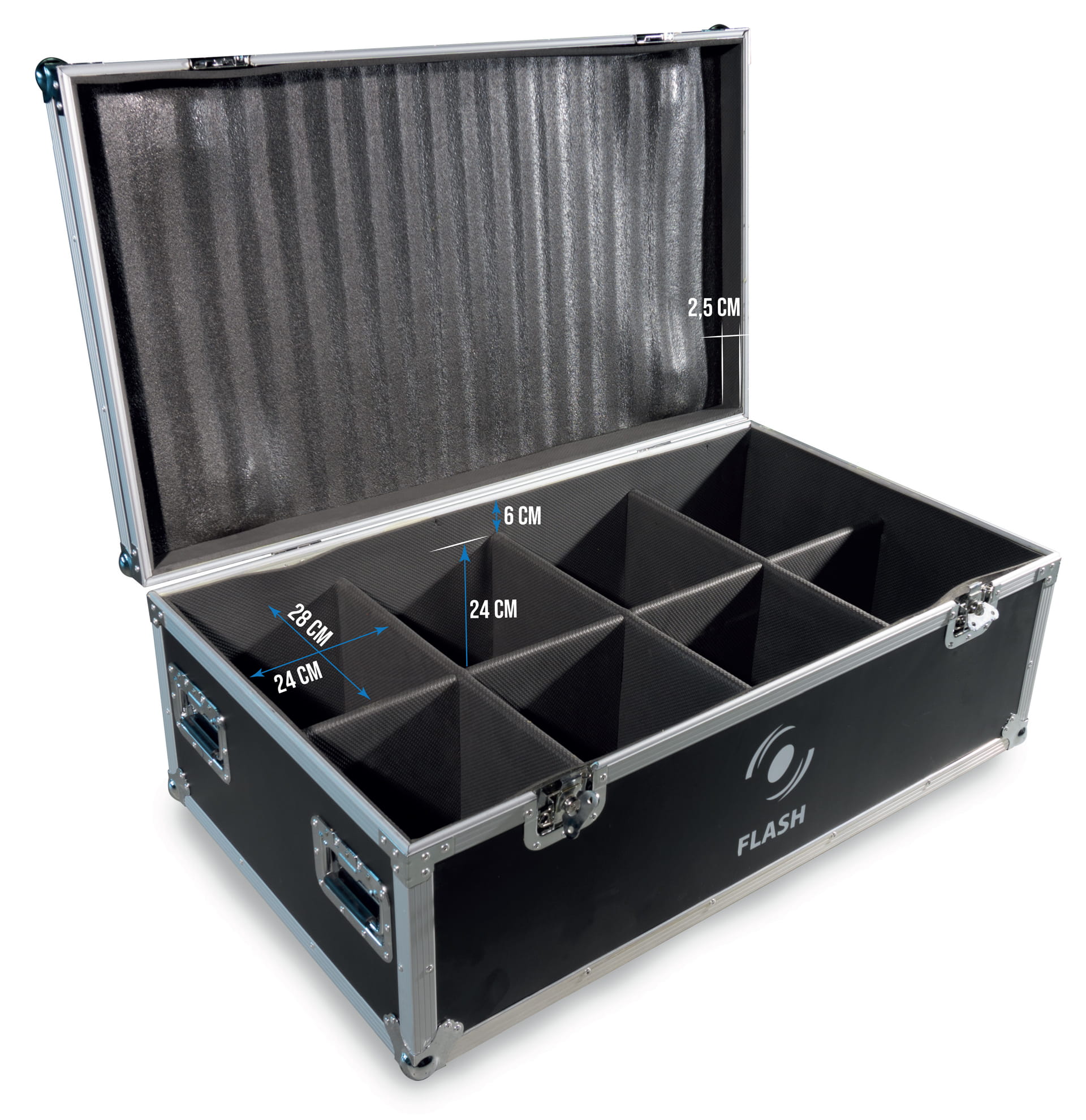 Flash PAR64 LED CASE8