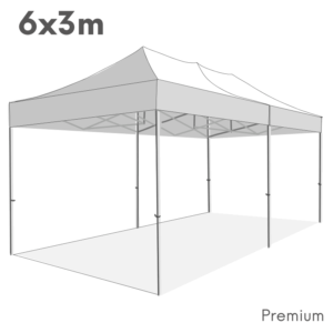 6x3 m Prémium sátor