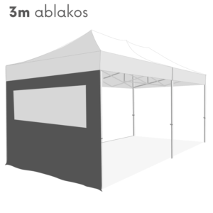 Oldalfal 3m Ablakos