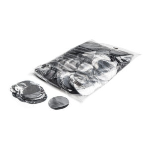 TCM FX - Metallic Konfetti Kör Ø 55mm - Silver - 1 kg