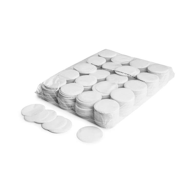 TCM FX - Lassú esésű Konfetti Kör Ø 55mm - Sötétzöld - 1 kg