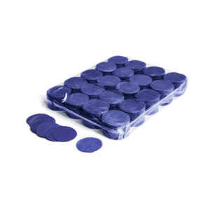 TCM FX - Lassú esésű Konfetti Kör Ø 55mm - Sötétkék - 1 kg