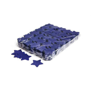 TCM FX - Lassú esésű Konfetti Csillag Ø 55mm - Sötétkék - 1 kg