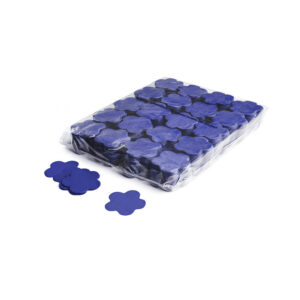 TCM FX - Lassú esésű Konfetti Virágok Ø 55mm - Sötétkék - 1 kg